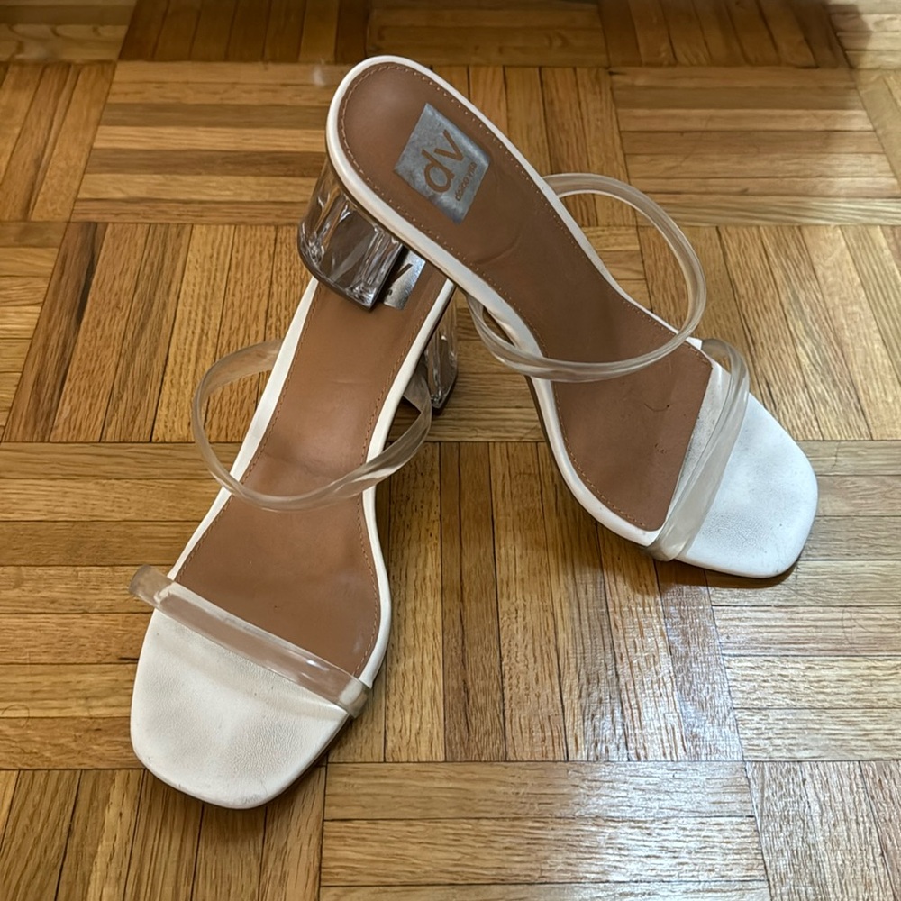 DV Docle Vita Clear Heel Sandals